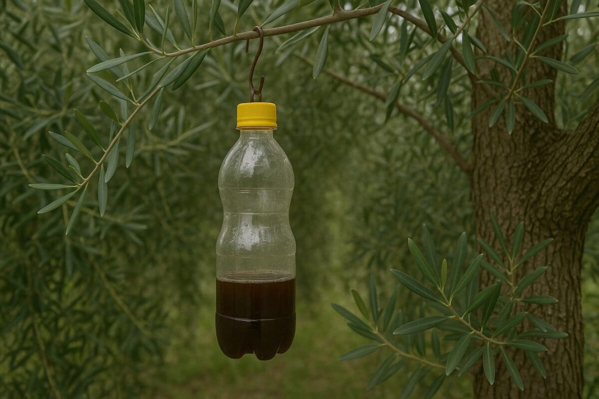 Trappole fai da te contro la mosca dell'olivo